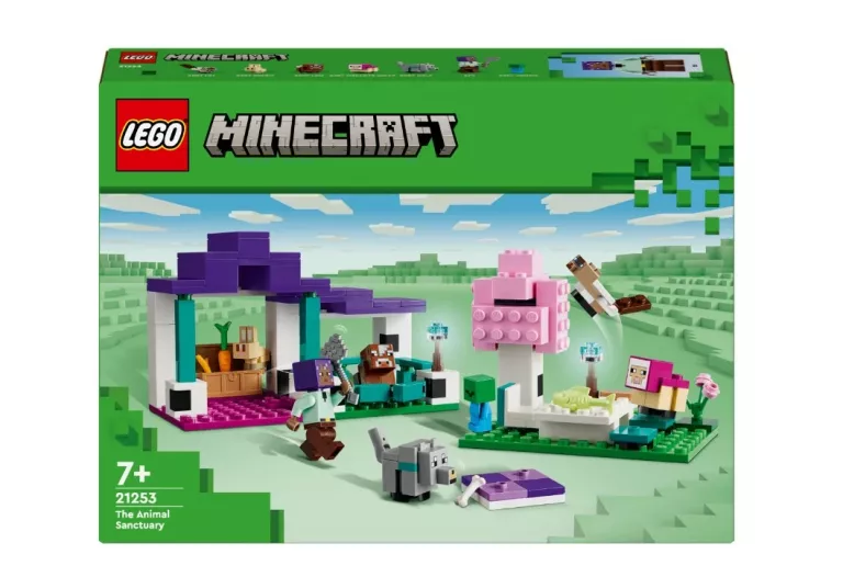 LEGO MINECRAFT 21253 SCHRONISKO DLA ZWIERZĄT