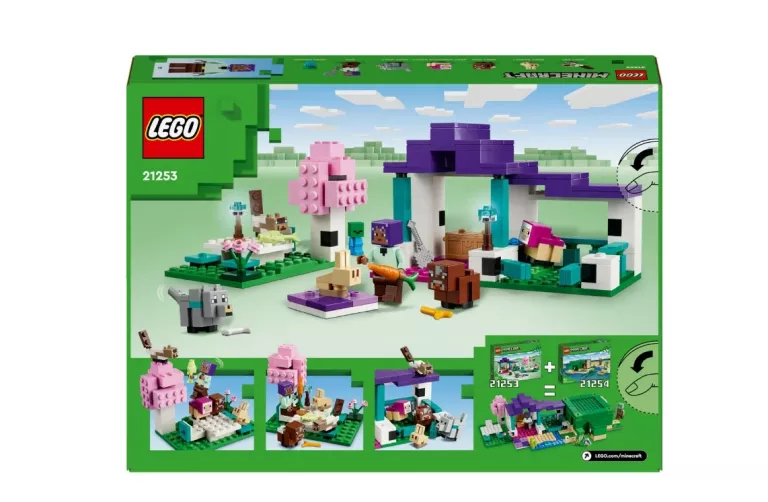LEGO MINECRAFT 21253 SCHRONISKO DLA ZWIERZĄT