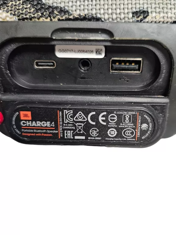GŁOŚNIK JBL CHARGE 4 MORO
