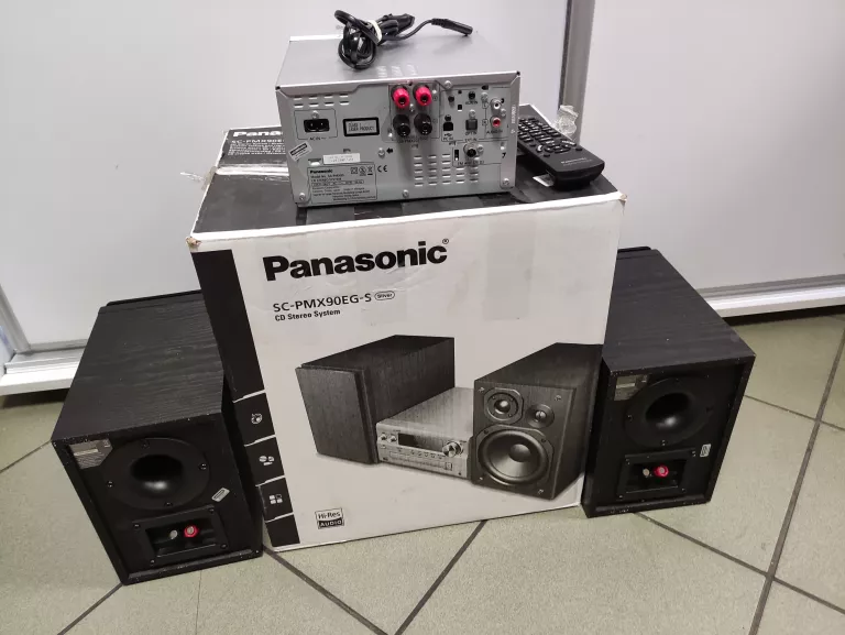 WIEŻA PANASONIC SC-PMX90EG-S KOMPLET