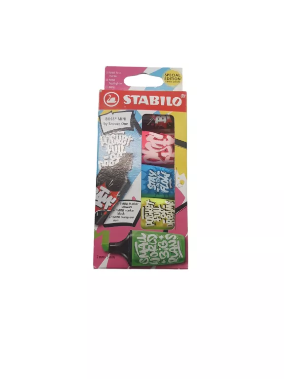MINI MARKERY STABILO 5 SZT / PLOMBA
