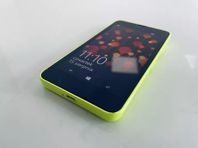 TELEFON NOKIA LUMIA 635 1 GB / 8 GB 3G ŻÓŁTY