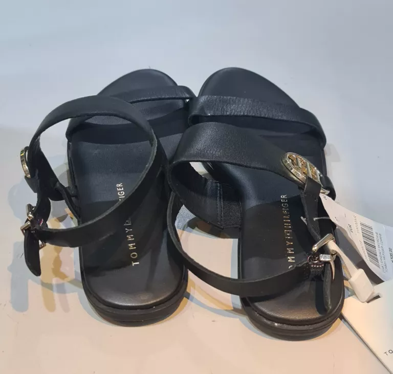SANDALKI CZARNE TOMMY HILFIGER 36