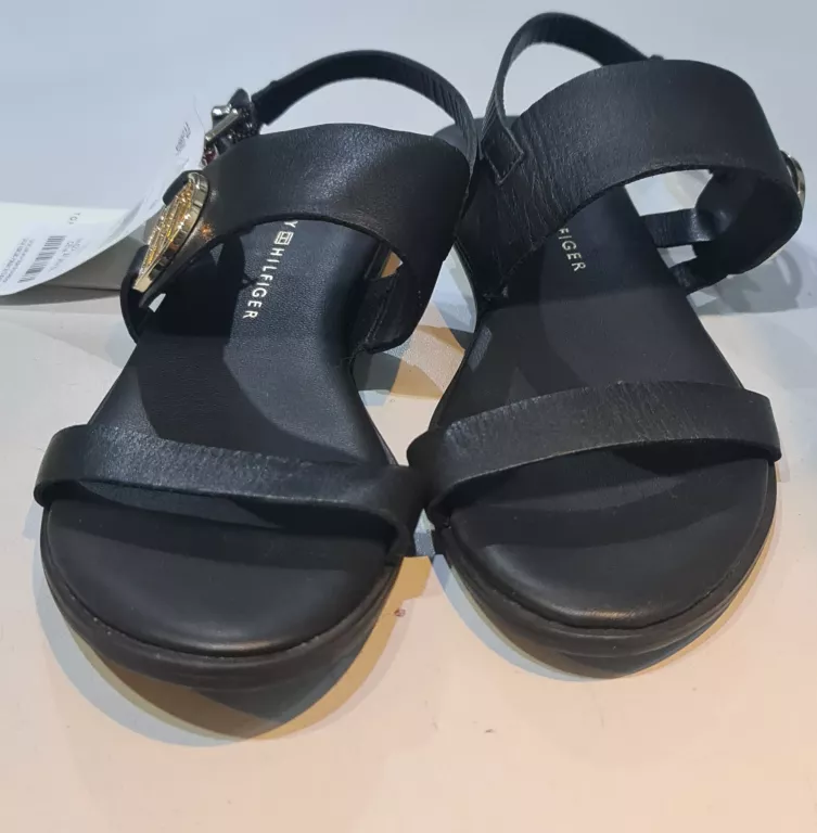 SANDALKI CZARNE TOMMY HILFIGER 36