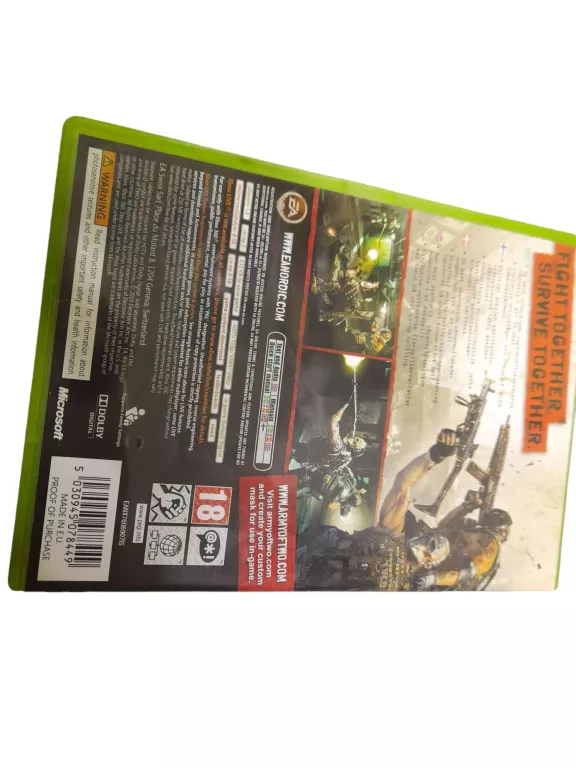 ARMY OF TWO XBOX 360