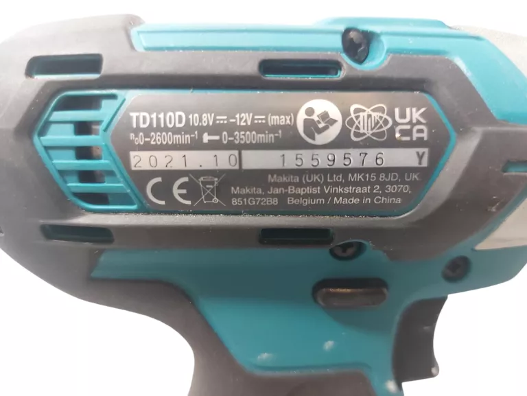ZAKRĘTARKA MAKITA TD110D+BATERIA 1,5AH
