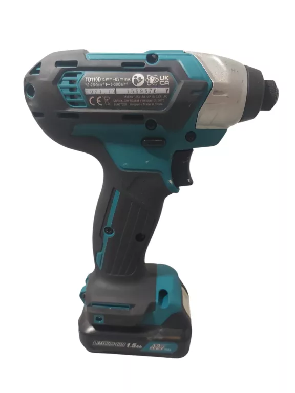 ZAKRĘTARKA MAKITA TD110D+BATERIA 1,5AH