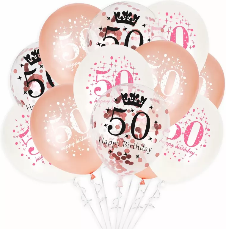 GOLDROCK BALONY NA 50. URODZINY