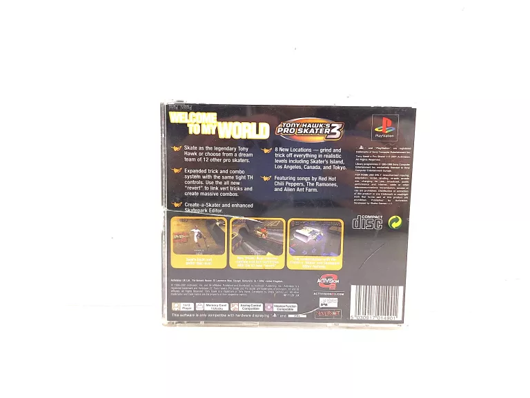 TONY HAWK PRO SKATER 3 SONY PLAYSTATION PS1
