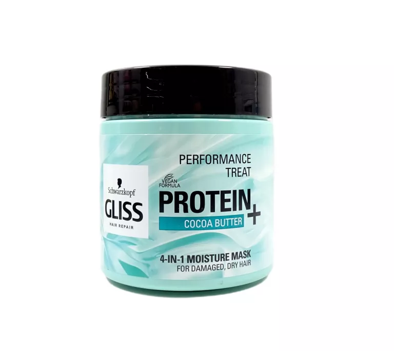 GLISS PROTEIN 4-IN-1 MASKA DO WŁOSÓW COCOA BUTTER NAWILŻAJĄCA 400 ML