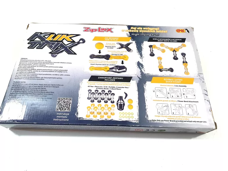 KLIK TRIX GOLD EDITION WYSTRZAŁOWE KLOCKI KONSTRUKCYJNE 6+ EPEE