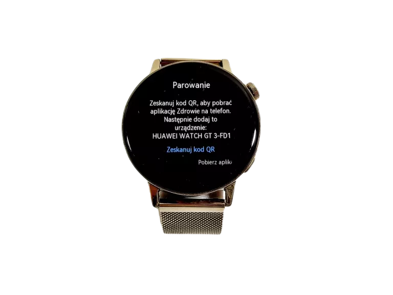 SMARTWATCH DAMSKI HUAWEI WATCH GT 3 42MM ELEGANT ZŁOTY ZESTAW