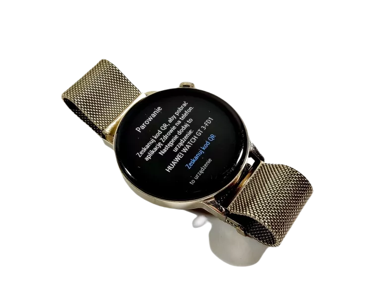 SMARTWATCH DAMSKI HUAWEI WATCH GT 3 42MM ELEGANT ZŁOTY ZESTAW