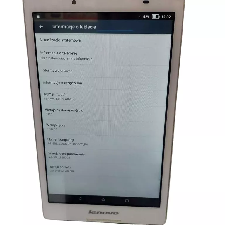 TABLET LENOVO TAB 2 A8-50L