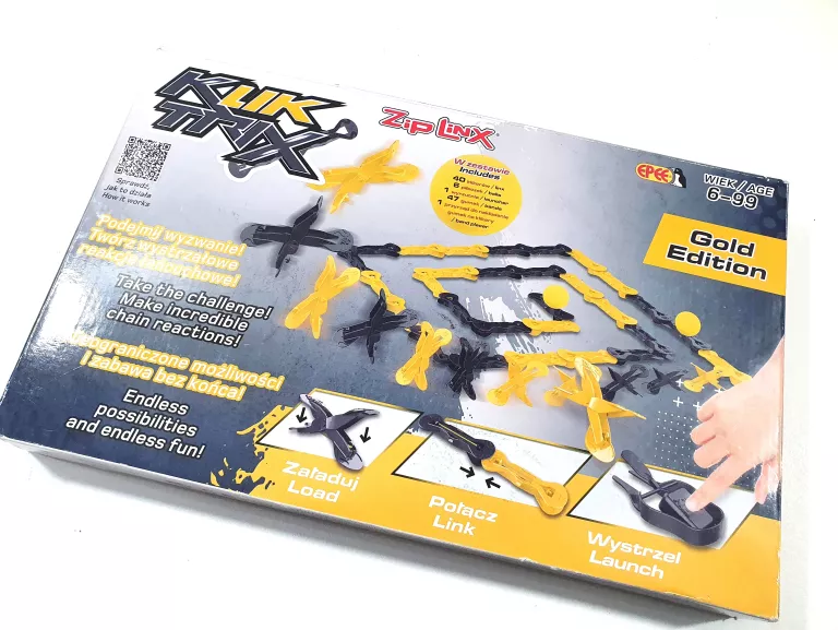 KLIK TRIX GOLD EDITION WYSTRZAŁOWE KLOCKI KONSTRUKCYJNE 6+ EPEE