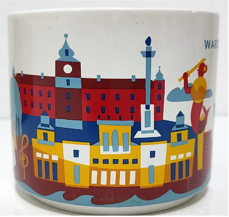 KUBEK STARBUCKS WARSAW 414 ML CERAMICZNY
