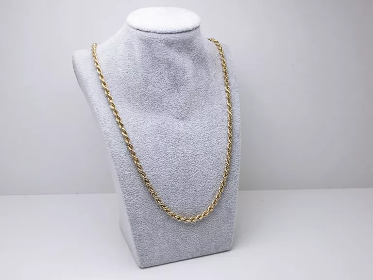 ZŁOTY ŁAŃCUSZEK KORDEL 15,82G PR.333 DŁ.80CM
