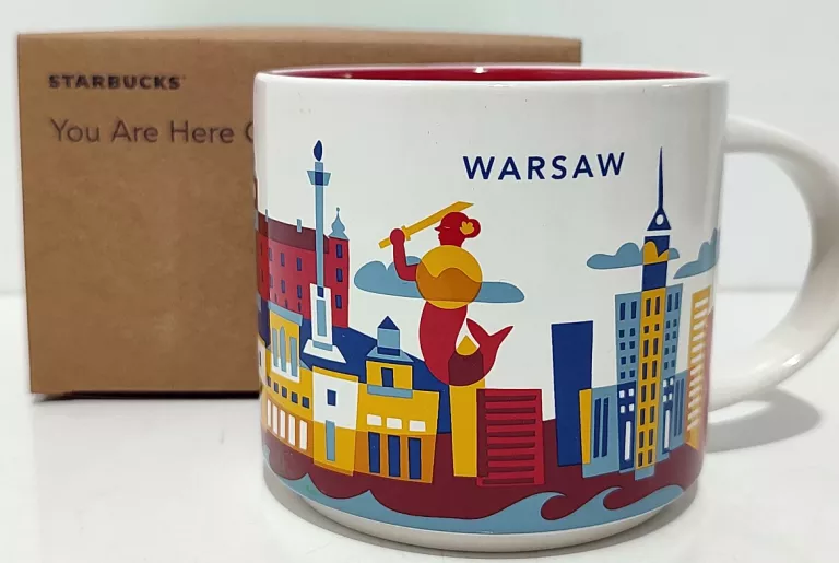 KUBEK STARBUCKS WARSAW 414 ML CERAMICZNY