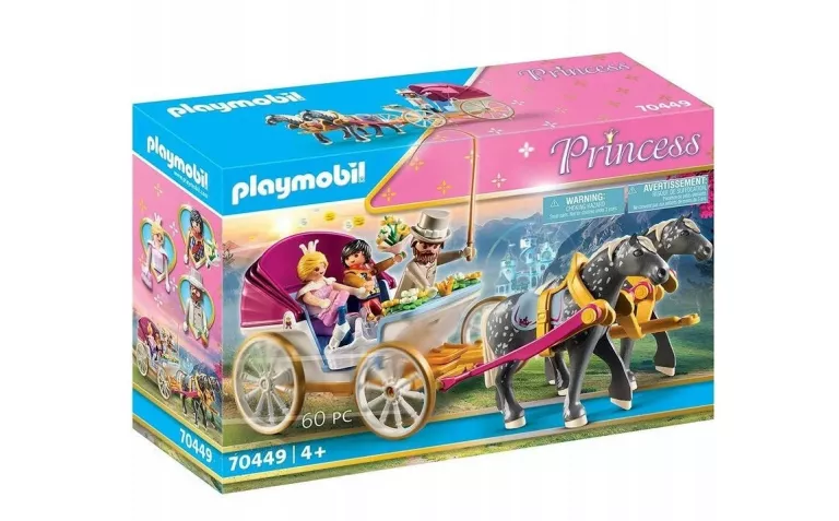 PLAYMOBIL PRINCESS 70449 ROMANTYCZNY POWÓZ KONNY