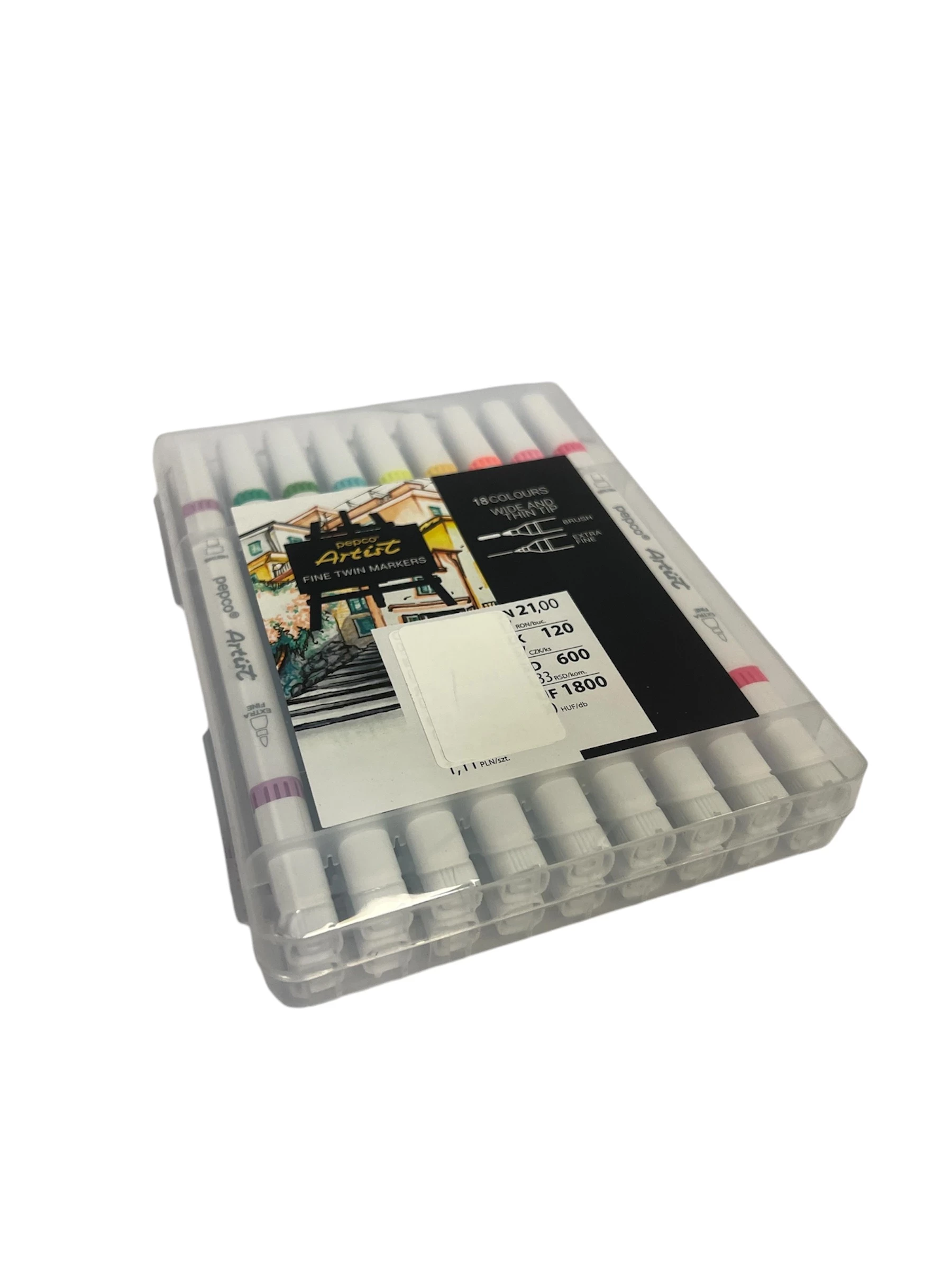 markery-artist-pepco-fine-twin-markers-18szt-ean-gtin-753326422758