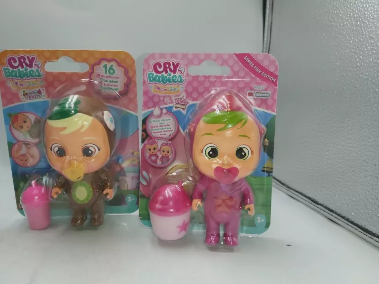 FIGURKA LALKA CRY BABIES PINK COLLECTION LUB TUTTI FRUTTI