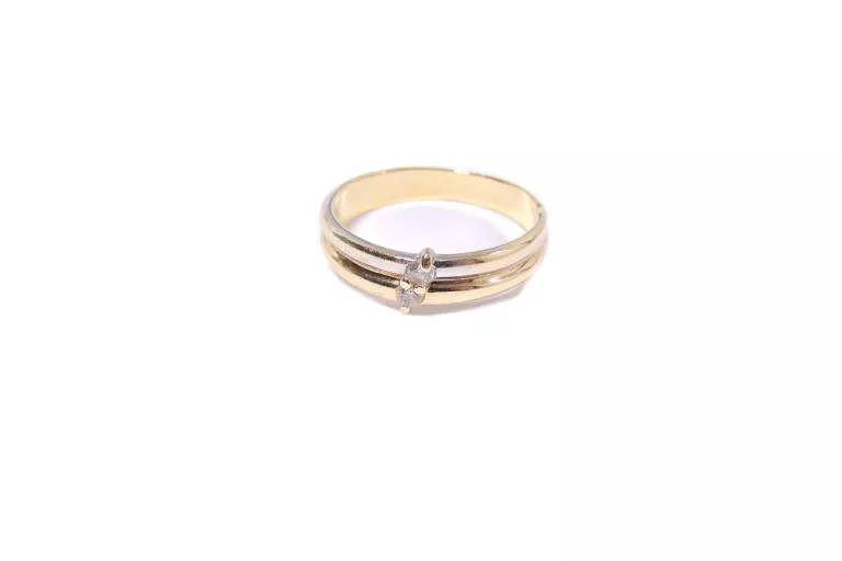 ZŁOTY PIERŚCIONEK 585 2,06G R.10