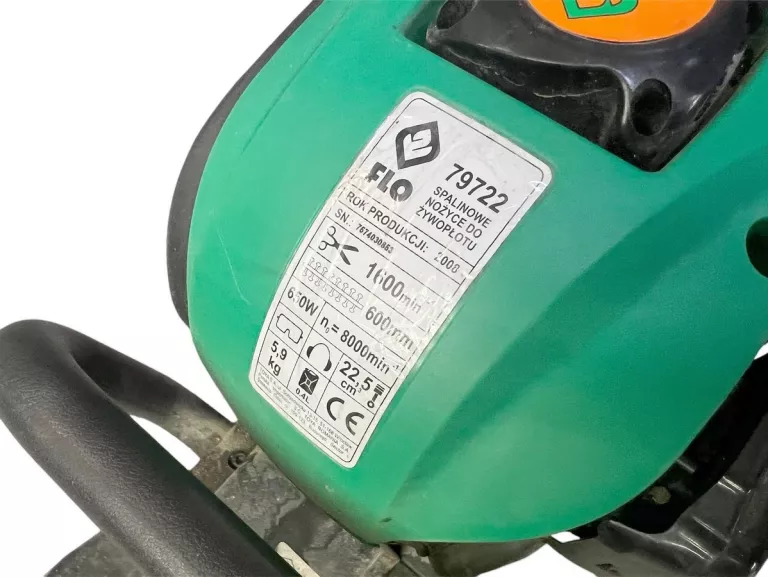 NOŻYCE DO ŻYWOPŁOTU SPALINOWE FLO 79722