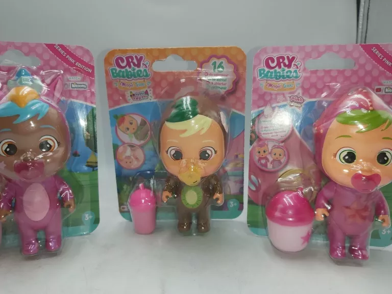 FIGURKA LALKA CRY BABIES PINK COLLECTION LUB TUTTI FRUTTI