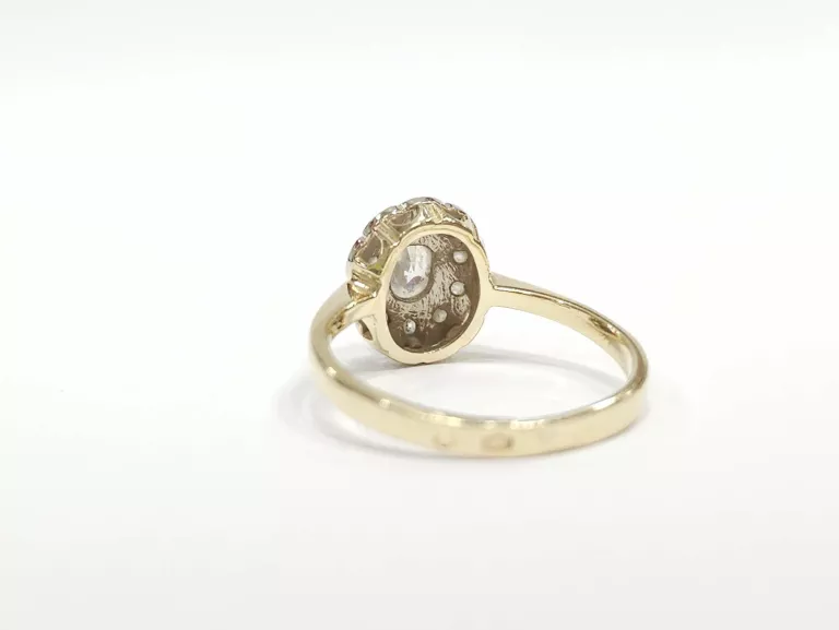 ZŁOTY PIERŚCIONEK [585] 2,70G R.13