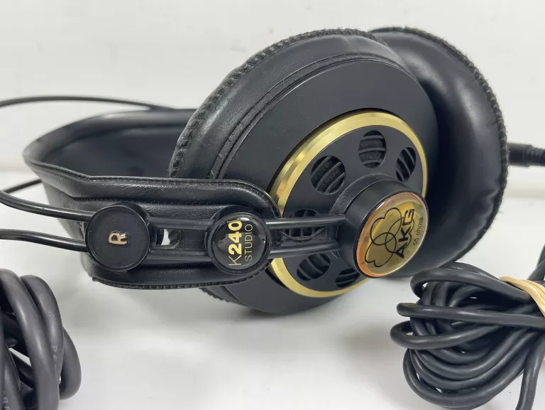SŁUCHAWKI STUDYJNE AKG K-240 STUDIO NAUSZNE PÓŁOTWARTE