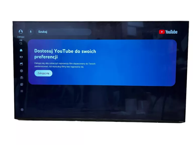 TELEWIZOR LG 55NANO867NA DWIE PIONOWE KRESKI NA MATRYCY
