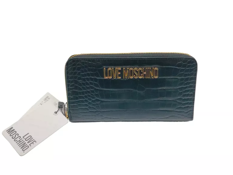 PORTFEL DAMSKI LOVE MOSCHINO CZARNY JC5624PP1FLF0000