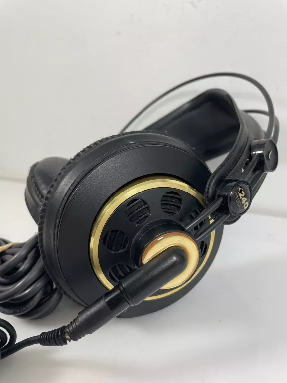 SŁUCHAWKI STUDYJNE AKG K-240 STUDIO NAUSZNE PÓŁOTWARTE