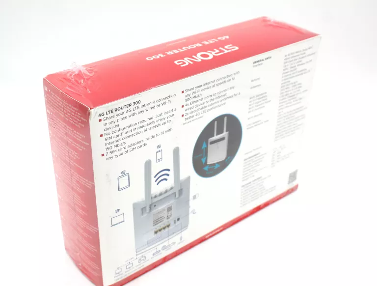 STRONG 4G LTE WLAN ROUTER 2.4 GHZ WIFI HOTSPOT 300 MBIT/S