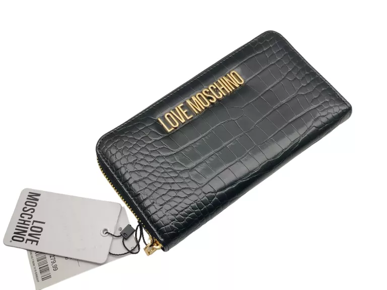 PORTFEL DAMSKI LOVE MOSCHINO CZARNY JC5624PP1FLF0000