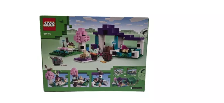 KLOCKI LEGO MINECRAFT 21253 REZERWAT ZWIERZĄT
