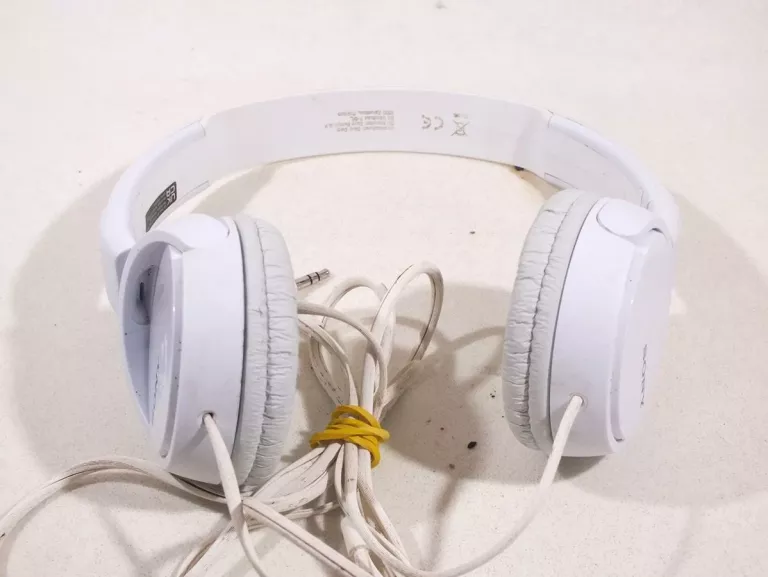 SŁUCHAWKI SONY BIAŁE NAUSZNE/ KABLOWE