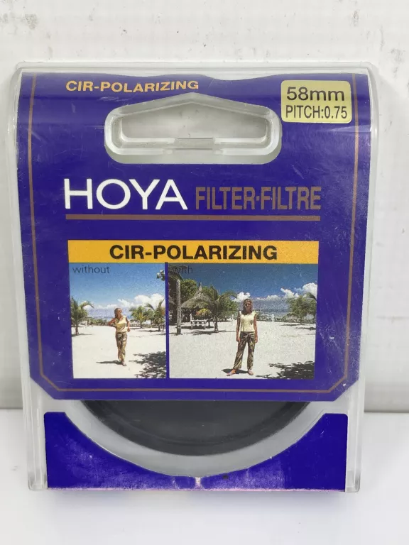 FILTR POLARYZACYJNY HOYA PL-CIR SLIM (PHL) 58MM 024066580191