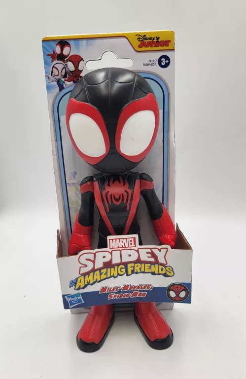 MARVEL SPIDEY AND HIS AMAZING FRIENDS SPIDERMAN FIGURKA CZARNY