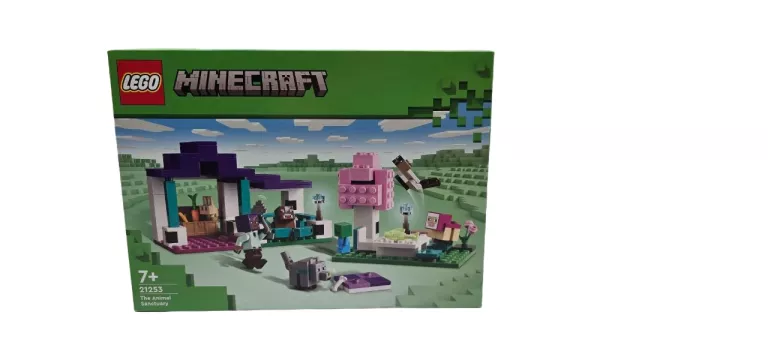 KLOCKI LEGO MINECRAFT 21253 REZERWAT ZWIERZĄT