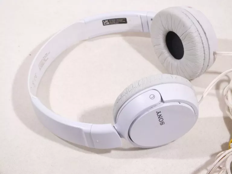 SŁUCHAWKI SONY BIAŁE NAUSZNE/ KABLOWE