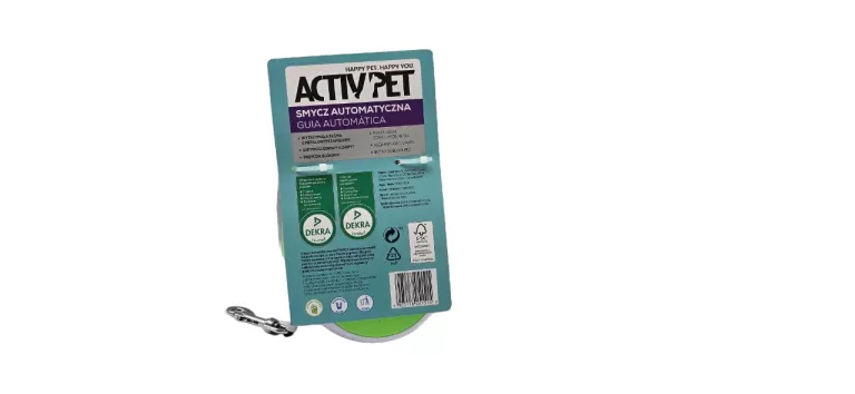 SMYCZ AUTOMATYCZNA ACTIV PET 5 METRÓW BAŁO ZIELONA