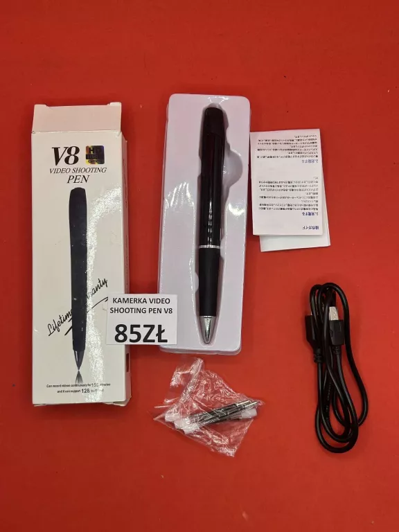KAMERKA VIDEO SHOOTING PEN V8