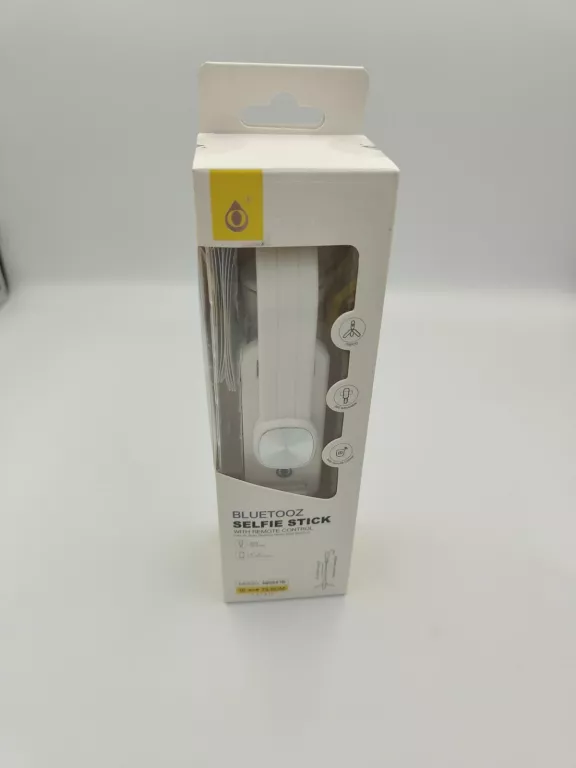 SELFIE STICK BLUETOOZ BIAŁY PUDEŁKO