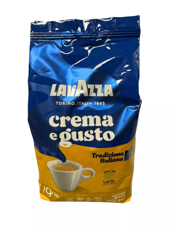 KAWA ZIARNISTA LAVAZZA CREMA E GUSTO TRADIZIONE 1000 G TERMIN 01/2026