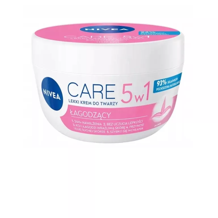 NIVEA CARE LEKKI KREM ŁAGODZĄCY 3 W 1 100 ML.