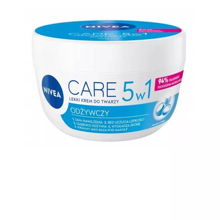 NIVEA CARE 5 W1 ODŻYWCZY LEKKI KREM DO TWARZY 100ML