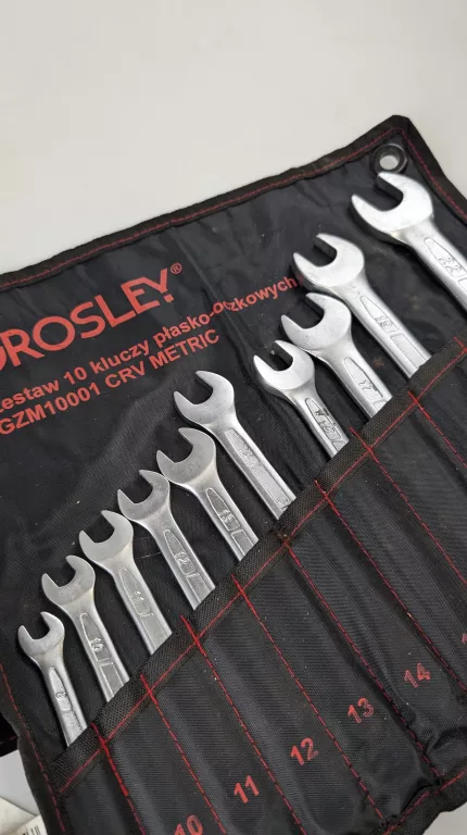 KLUCZE PLASKO OCZKOWE GROSLEY