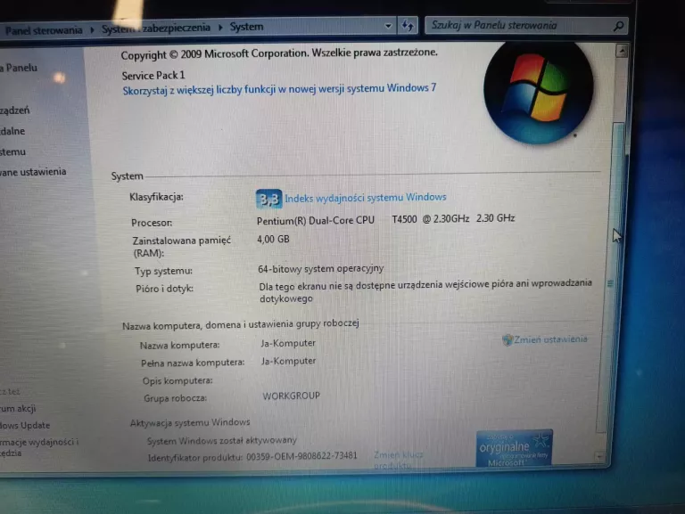 LAPTOP ASUS K50IJ