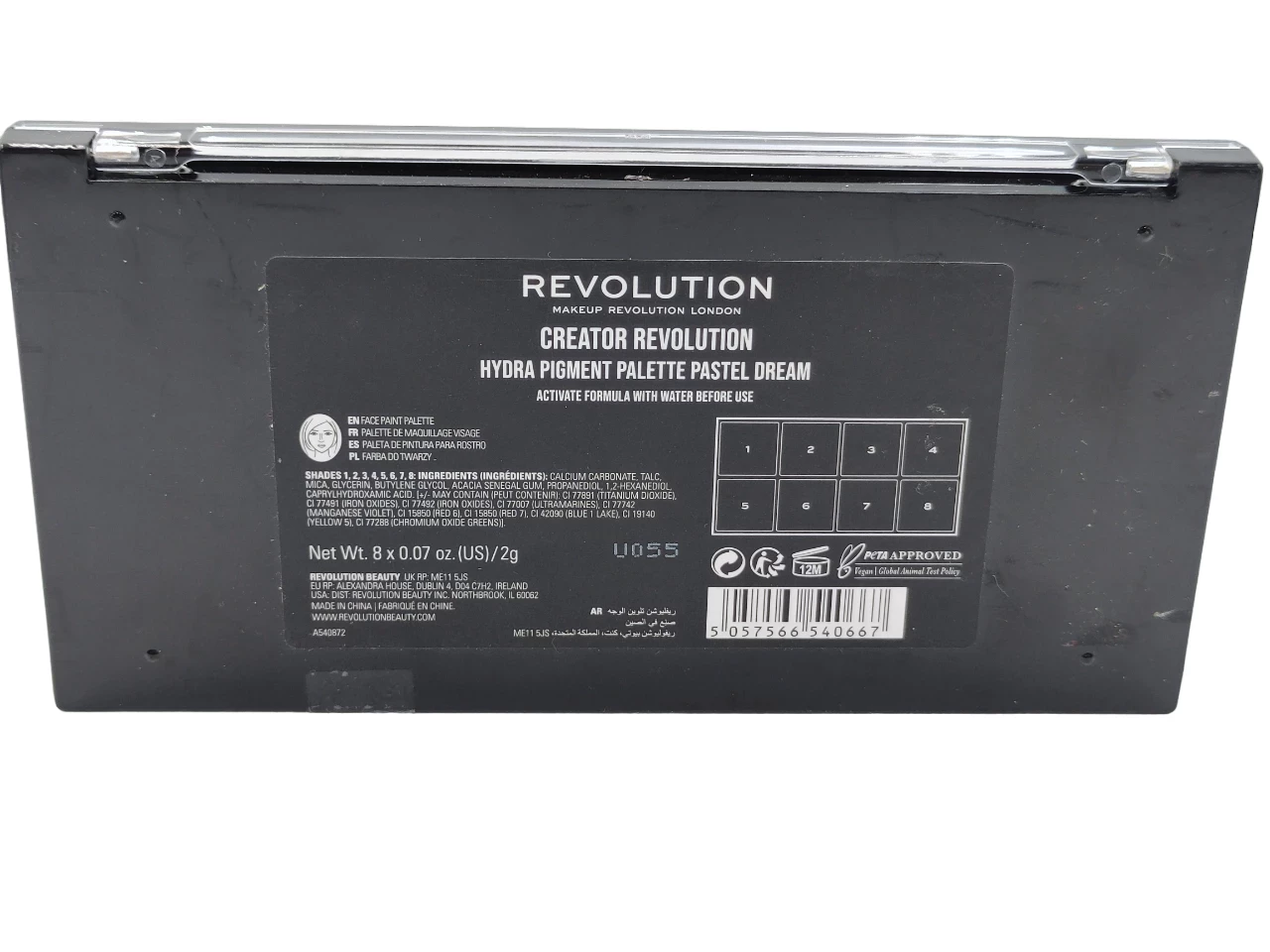 paleta-cieni-revolution-creator-hydra-pigment-palette-pastel-dream-ean-gtin-5057566540667